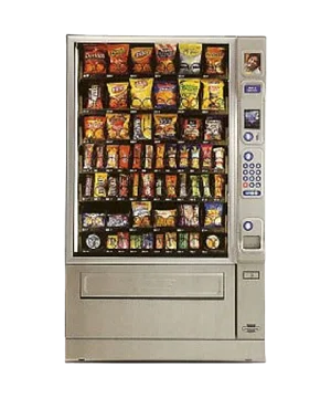 AI smart vending machine installed in modern office breakroom
