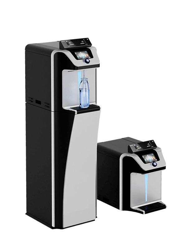 Bottle-free water dispenser in office